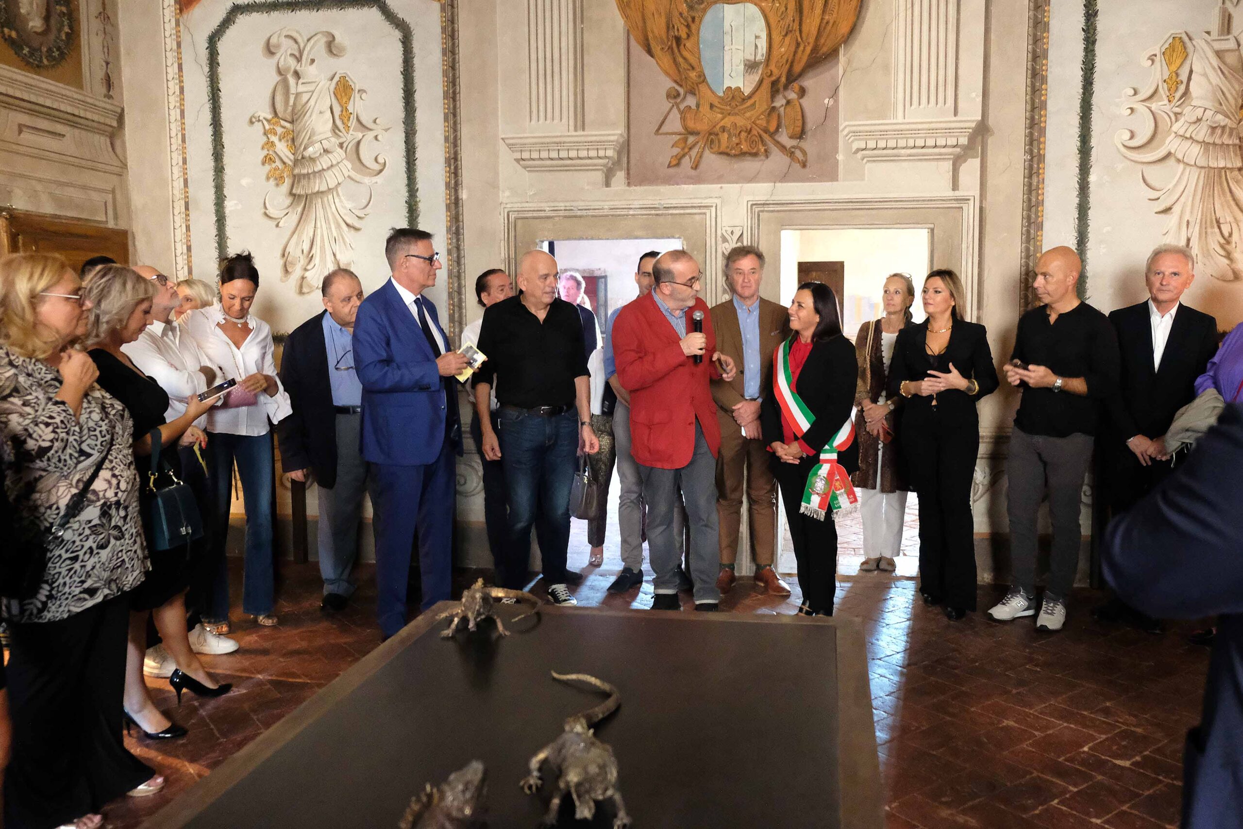 Palazzo San Cristoforo a Lucignano la Mostra del Collettivo GEL “Animalist”